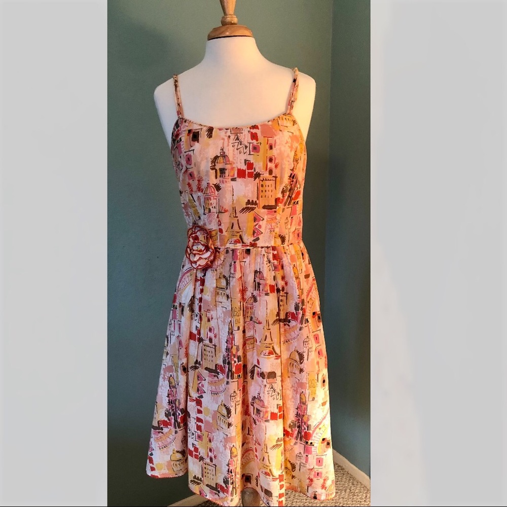 Two Friends Fit & Flair Dress